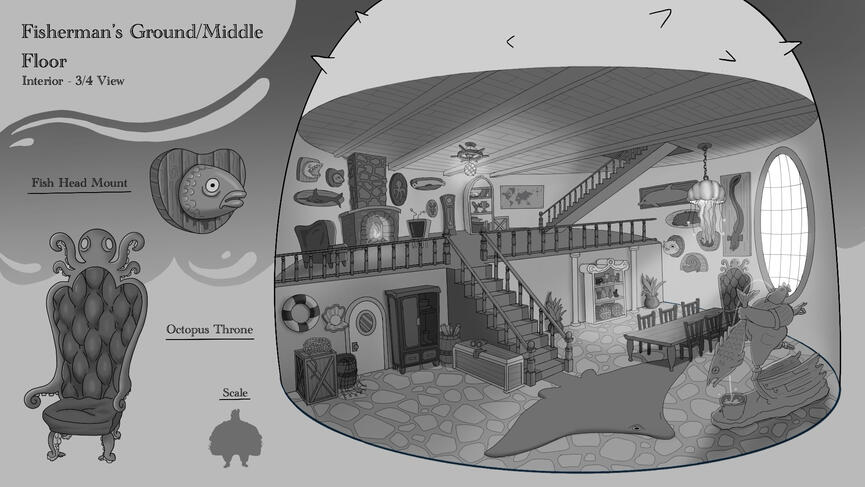 Fisherman's House (Interior)